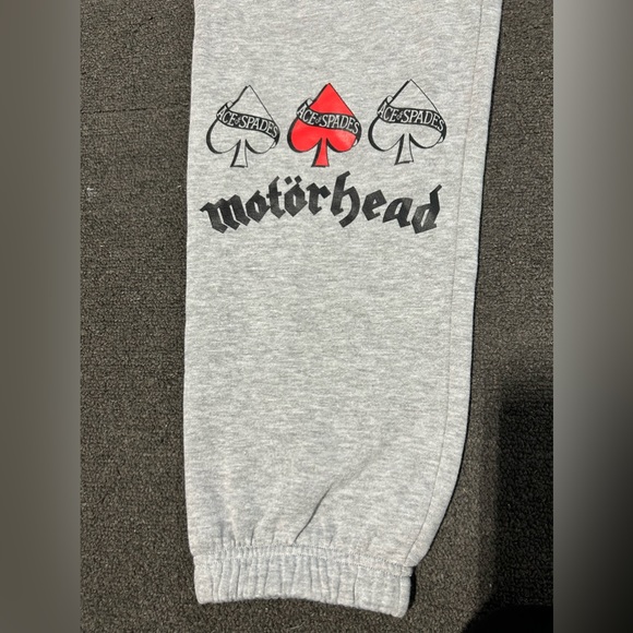 SAMPLE PIECE MOTÖRHEAD unisex joggers size medium - Picture 3 of 5